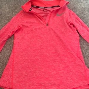 Girls hot pink Nike workout jacket!